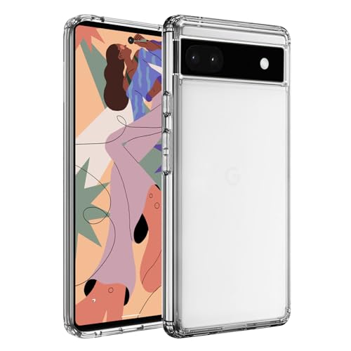 GiiKa für Google Pixel 6A Hülle Silikon, Ultra Dünne Handyhülle für Pixel 6A Case, Kratzfeste, Soft TPU, Stoßfeste, Ganzkörper Telefonhülle Kompatible mit Google 6A Schutzhülle, Transparent GiiKa für Google Pixel 6A Hülle Silikon, Ultra Dünne Handyhülle für Pixel 6A Case, Kratzfeste, Soft TPU, Stoßfeste, Ganzkörper Telefonhülle Kompatible mit Google 6A Schutzhülle, Transparent von GiiKa
