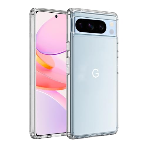 GiiKa für Google Pixel 8 Pro Hülle Silikon, Ultra Dünne Handyhülle für Pixel 8 Pro Case, Kratzfeste, Soft TPU, Stoßfeste, Ganzkörper Telefonhülle Kompatible mit Google 8 Pro Schutzhülle, Transparent GiiKa für Google Pixel 8 Pro Hülle Silikon, Ultra Dünne Handyhülle für Pixel 8 Pro Case, Kratzfeste, Soft TPU, Stoßfeste, Ganzkörper Telefonhülle Kompatible mit Google 8 Pro Schutzhülle, Transparent von GiiKa