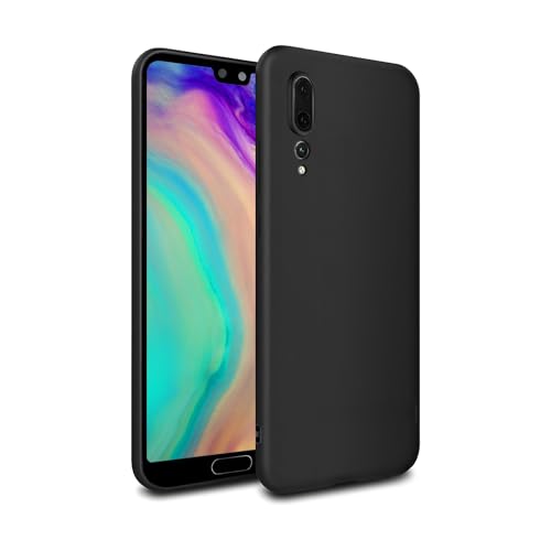 GiiKa für Huawei P20 Pro Hülle Silikon, Ultra Dünne Handyhülle für P20 Pro Case, Kratzfeste, Soft TPU, Stoßfeste, Ganzkörper Telefonhülle Kompatible mit P20 Pro Huawei Schutzhülle, Schwarz von GiiKa