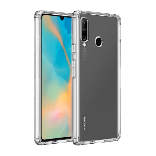 GiiKa für Huawei P30 Lite Hülle Silikon, Ultra Dünne Handyhülle für P30 Lite Case, Kratzfeste, Soft TPU, Stoßfeste, Ganzkörper Telefonhülle Kompatible mit Huawei P30 Lite Schutzhülle, Transparent GiiKa für Huawei P30 Lite Hülle Silikon, Ultra Dünne Handyhülle für P30 Lite Case, Kratzfeste, Soft TPU, Stoßfeste, Ganzkörper Telefonhülle Kompatible mit Huawei P30 Lite Schutzhülle, Transparent von GiiKa