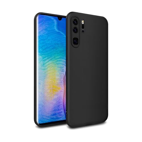 GiiKa für Huawei P30 Pro Hülle Silikon, Ultra Dünne Handyhülle für P30 Pro Case, Kratzfeste, Soft TPU, Stoßfeste, Ganzkörper Telefonhülle Kompatible mit P30 Pro Huawei Schutzhülle, Schwarz GiiKa für Huawei P30 Pro Hülle Silikon, Ultra Dünne Handyhülle für P30 Pro Case, Kratzfeste, Soft TPU, Stoßfeste, Ganzkörper Telefonhülle Kompatible mit P30 Pro Huawei Schutzhülle, Schwarz von GiiKa