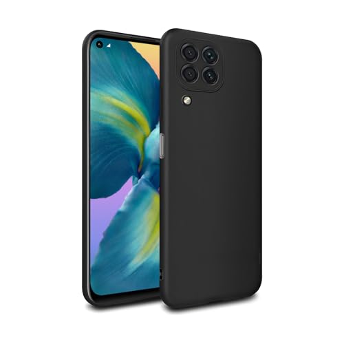 GiiKa für Huawei P40 Lite Hülle Silikon, Ultra Dünne Handyhülle für P40 Lite Case, Kratzfeste, Soft TPU, Stoßfeste, Ganzkörper Telefonhülle Kompatible mit P40 Lite Huawei Schutzhülle, Schwarz von GiiKa
