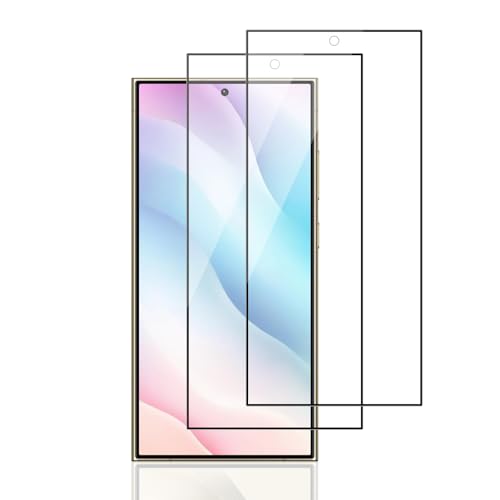 GiiKa für Panzerglas für Samsung Galaxy S24 Ultra 5G [2 PCS], 9H Härte Panzer Schutz Glas für Samsung S24 Ultra Schutzfolie, Anti-Bläschen Panzerfolie, 0.33mm HD-Klar Folie, Anti-Kratz Schutzglas von GiiKa