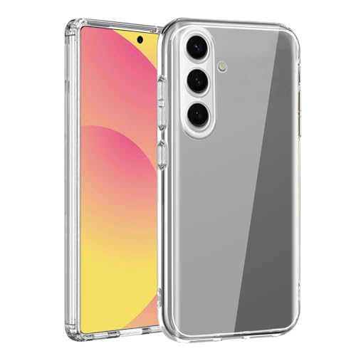 GiiKa für Samsung Galaxy S24 FE 5G Hülle Silikon, Ultra Dünne Handyhülle für Samsung S24 FE Case, Kratzfeste, Soft TPU, Stoßfeste, Ganzkörper Telefonhülle für Galaxy S24 FE Schutzhülle, Transparent GiiKa für Samsung Galaxy S24 FE 5G Hülle Silikon, Ultra Dünne Handyhülle für Samsung S24 FE Case, Kratzfeste, Soft TPU, Stoßfeste, Ganzkörper Telefonhülle für Galaxy S24 FE Schutzhülle, Transparent von GiiKa