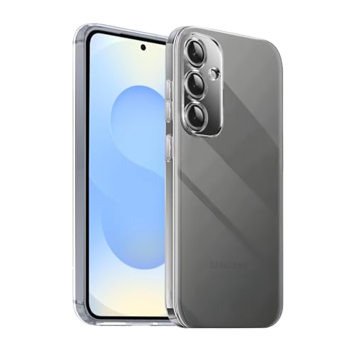 GiiKa für Samsung Galaxy S25 5G Hülle Silikon, Ultra Dünne Handyhülle für Samsung S25 Case, Kratzfeste, Soft TPU, Stoßfeste, Ganzkörper Telefonhülle für Galaxy S25 Schutzhülle, Transparent GiiKa für Samsung Galaxy S25 5G Hülle Silikon, Ultra Dünne Handyhülle für Samsung S25 Case, Kratzfeste, Soft TPU, Stoßfeste, Ganzkörper Telefonhülle für Galaxy S25 Schutzhülle, Transparent von GiiKa