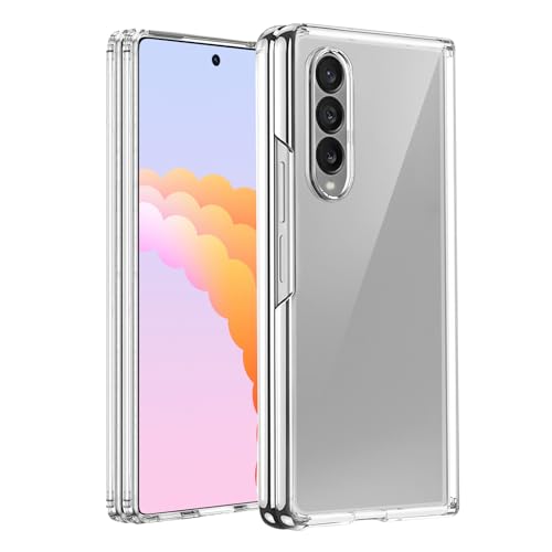 GiiKa für Samsung Galaxy Z Fold 4 Hülle Silikon, Ultra Dünne Handyhülle für Samsung Z Fold 4 Case, Kratzfeste, Soft TPU, Stoßfeste, Ganzkörper Telefonhülle für Galaxy Fold4 Schutzhülle, Transparent GiiKa für Samsung Galaxy Z Fold 4 Hülle Silikon, Ultra Dünne Handyhülle für Samsung Z Fold 4 Case, Kratzfeste, Soft TPU, Stoßfeste, Ganzkörper Telefonhülle für Galaxy Fold4 Schutzhülle, Transparent von GiiKa
