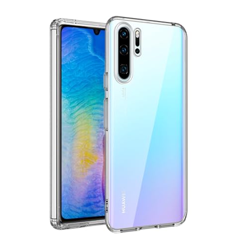 GiiKa für Huawei P30 Pro Hülle Silikon, Ultra Dünne Handyhülle für P30 Pro Case, Kratzfeste, Soft TPU, Stoßfeste, Ganzkörper Telefonhülle Kompatible mit Huawei P30 Pro Schutzhülle, Transparent GiiKa für Huawei P30 Pro Hülle Silikon, Ultra Dünne Handyhülle für P30 Pro Case, Kratzfeste, Soft TPU, Stoßfeste, Ganzkörper Telefonhülle Kompatible mit Huawei P30 Pro Schutzhülle, Transparent von GiiKa