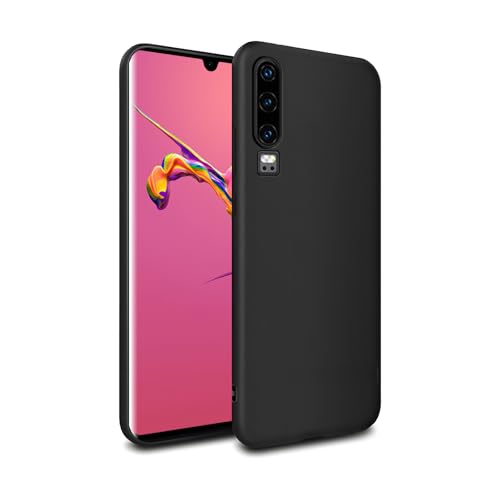 GiiKa für Huawei P30 Hülle Silikon, Ultra Dünne Handyhülle für P30 Case, Kratzfeste, Soft TPU, Stoßfeste, Ganzkörper Telefonhülle Kompatible mit P30 Huawei Schutzhülle, Schwarz GiiKa für Huawei P30 Hülle Silikon, Ultra Dünne Handyhülle für P30 Case, Kratzfeste, Soft TPU, Stoßfeste, Ganzkörper Telefonhülle Kompatible mit P30 Huawei Schutzhülle, Schwarz von GiiKa