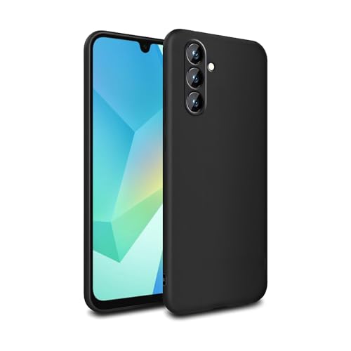 GiiKa für Samsung Galaxy A16 5G Hülle Silikon, Ultra Dünne Handyhülle für Samsung A16 Case, Kratzfeste, Soft TPU, Stoßfeste, Ganzkörper Telefonhülle Kompatible mit Galaxy A16 Schutzhülle, Schwarz GiiKa für Samsung Galaxy A16 5G Hülle Silikon, Ultra Dünne Handyhülle für Samsung A16 Case, Kratzfeste, Soft TPU, Stoßfeste, Ganzkörper Telefonhülle Kompatible mit Galaxy A16 Schutzhülle, Schwarz von GiiKa