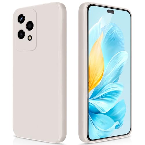GiiYoon Hülle Kompatibel mit Honor 200 Lite, Hochwertiges Liquid Silicone Case, Rundumschutz Handyhülle, Kratzfestes Weiches Mikrofaserfutter- Weiß GiiYoon Hülle Kompatibel mit Honor 200 Lite, Hochwertiges Liquid Silicone Case, Rundumschutz Handyhülle, Kratzfestes Weiches Mikrofaserfutter- Weiß von GiiYoon