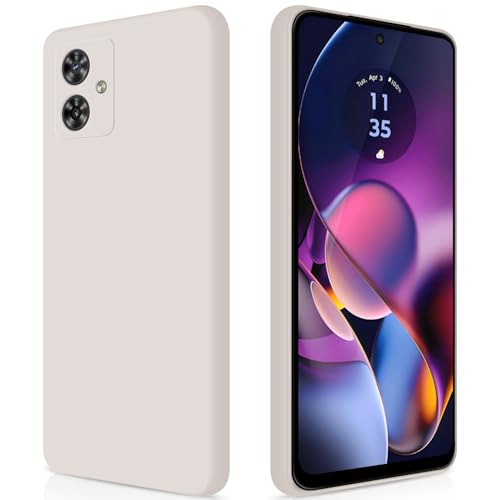 GiiYoon Hülle Kompatibel mit Motorola Moto g54 5G, Hochwertiges Liquid Silicone Case, Rundumschutz Handyhülle, Kratzfestes Weiches Mikrofaserfutter- Weiß GiiYoon Hülle Kompatibel mit Motorola Moto g54 5G, Hochwertiges Liquid Silicone Case, Rundumschutz Handyhülle, Kratzfestes Weiches Mikrofaserfutter- Weiß von GiiYoon
