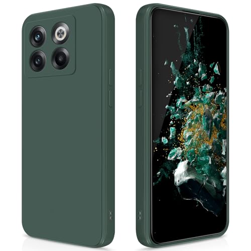 GiiYoon Hülle Kompatibel mit OnePlus 10T, Hochwertiges Liquid Silicone Case, Rundumschutz Handyhülle, Kratzfestes Weiches Mikrofaserfutter- grün GiiYoon Hülle Kompatibel mit OnePlus 10T, Hochwertiges Liquid Silicone Case, Rundumschutz Handyhülle, Kratzfestes Weiches Mikrofaserfutter- grün von GiiYoon