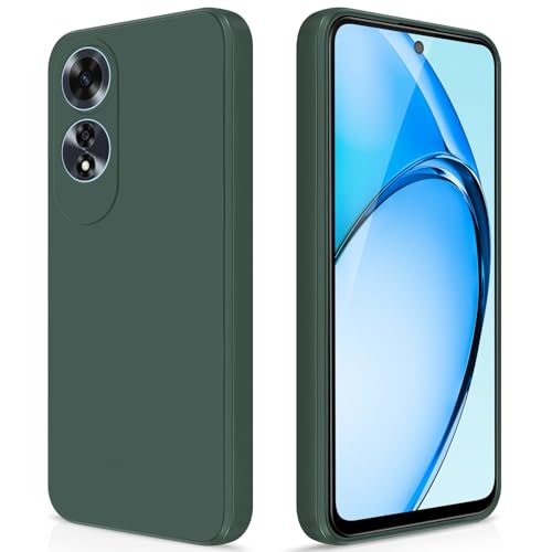 GiiYoon Hülle Kompatibel mit Oppo A60 4G, Hochwertiges Liquid Silicone Case, Rundumschutz Handyhülle, Kratzfestes Weiches Mikrofaserfutter- grün GiiYoon Hülle Kompatibel mit Oppo A60 4G, Hochwertiges Liquid Silicone Case, Rundumschutz Handyhülle, Kratzfestes Weiches Mikrofaserfutter- grün von GiiYoon