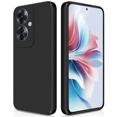 GiiYoon Hülle Kompatibel mit Oppo Reno11 F, Hochwertiges Liquid Silicone Case, Rundumschutz Handyhülle, Kratzfestes Weiches Mikrofaserfutter- Schwarz GiiYoon Hülle Kompatibel mit Oppo Reno11 F, Hochwertiges Liquid Silicone Case, Rundumschutz Handyhülle, Kratzfestes Weiches Mikrofaserfutter- Schwarz von GiiYoon