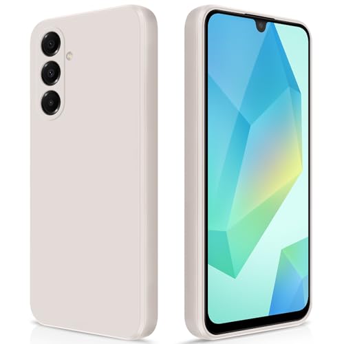 GiiYoon Hülle Kompatibel mit Samsung Galaxy A16, Hochwertiges Liquid Silicone Case, Rundumschutz Handyhülle, Kratzfestes Weiches Mikrofaserfutter- Weiß GiiYoon Hülle Kompatibel mit Samsung Galaxy A16, Hochwertiges Liquid Silicone Case, Rundumschutz Handyhülle, Kratzfestes Weiches Mikrofaserfutter- Weiß von GiiYoon
