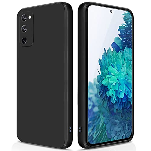 GiiYoon Hülle Kompatibel mit Samsung Galaxy S20 FE, Hochwertiges Liquid Silicone Case, Rundumschutz Handyhülle, Kratzfestes Weiches Mikrofaserfutter- Schwarz GiiYoon Hülle Kompatibel mit Samsung Galaxy S20 FE, Hochwertiges Liquid Silicone Case, Rundumschutz Handyhülle, Kratzfestes Weiches Mikrofaserfutter- Schwarz von GiiYoon