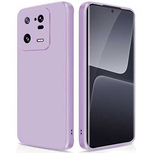 GiiYoon Hülle Kompatibel mit Xiaomi 13 Pro, Hochwertiges Liquid Silicone Case, Rundumschutz Handyhülle, Kratzfestes Weiches Mikrofaserfutter- Lila GiiYoon Hülle Kompatibel mit Xiaomi 13 Pro, Hochwertiges Liquid Silicone Case, Rundumschutz Handyhülle, Kratzfestes Weiches Mikrofaserfutter- Lila von GiiYoon