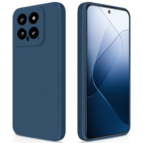GiiYoon Hülle Kompatibel mit Xiaomi 14, Hochwertiges Liquid Silicone Case, Rundumschutz Handyhülle, Kratzfestes Weiches Mikrofaserfutter- Blau GiiYoon Hülle Kompatibel mit Xiaomi 14, Hochwertiges Liquid Silicone Case, Rundumschutz Handyhülle, Kratzfestes Weiches Mikrofaserfutter- Blau von GiiYoon