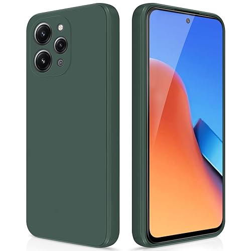 GiiYoon Hülle Kompatibel mit Xiaomi Redmi 12, Hochwertiges Liquid Silicone Case, Rundumschutz Handyhülle, Kratzfestes Weiches Mikrofaserfutter- grün GiiYoon Hülle Kompatibel mit Xiaomi Redmi 12, Hochwertiges Liquid Silicone Case, Rundumschutz Handyhülle, Kratzfestes Weiches Mikrofaserfutter- grün von GiiYoon