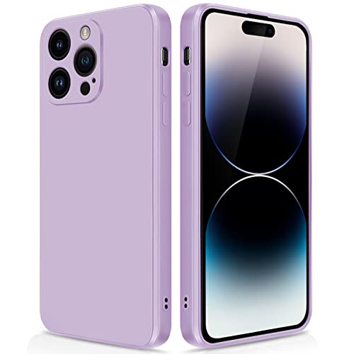 GiiYoon Hülle Kompatibel mit iPhone 14 Pro, Hochwertiges Liquid Silicone Case, Rundumschutz Handyhülle, Kratzfestes Weiches Mikrofaserfutter- Lila GiiYoon Hülle Kompatibel mit iPhone 14 Pro, Hochwertiges Liquid Silicone Case, Rundumschutz Handyhülle, Kratzfestes Weiches Mikrofaserfutter- Lila von GiiYoon