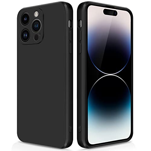 GiiYoon Hülle Kompatibel mit iPhone 14 Pro, Hochwertiges Liquid Silicone Case, Rundumschutz Handyhülle, Kratzfestes Weiches Mikrofaserfutter- Schwarz GiiYoon Hülle Kompatibel mit iPhone 14 Pro, Hochwertiges Liquid Silicone Case, Rundumschutz Handyhülle, Kratzfestes Weiches Mikrofaserfutter- Schwarz von GiiYoon