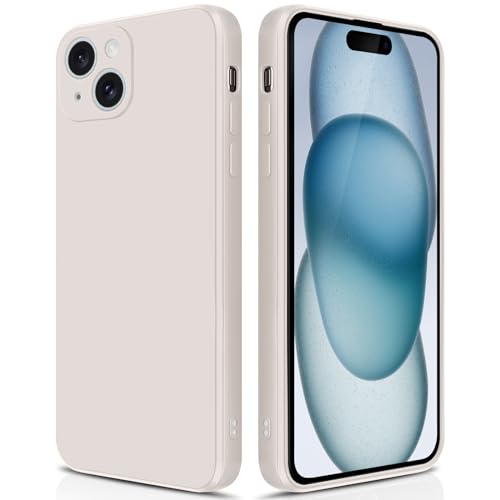 GiiYoon Hülle Kompatibel mit iPhone 15, Hochwertiges Liquid Silicone Case, Rundumschutz Handyhülle, Kratzfestes Weiches Mikrofaserfutter- Weiß GiiYoon Hülle Kompatibel mit iPhone 15, Hochwertiges Liquid Silicone Case, Rundumschutz Handyhülle, Kratzfestes Weiches Mikrofaserfutter- Weiß von GiiYoon