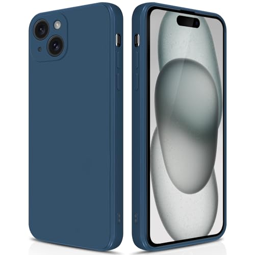 GiiYoon Hülle Kompatibel mit iPhone 15 Plus, Hochwertiges Liquid Silicone Case, Rundumschutz Handyhülle, Kratzfestes Weiches Mikrofaserfutter- Blau GiiYoon Hülle Kompatibel mit iPhone 15 Plus, Hochwertiges Liquid Silicone Case, Rundumschutz Handyhülle, Kratzfestes Weiches Mikrofaserfutter- Blau von GiiYoon