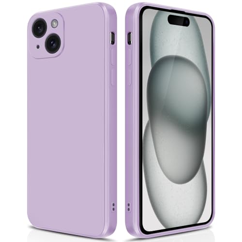 GiiYoon Hülle Kompatibel mit iPhone 15 Plus, Hochwertiges Liquid Silicone Case, Rundumschutz Handyhülle, Kratzfestes Weiches Mikrofaserfutter- Lila GiiYoon Hülle Kompatibel mit iPhone 15 Plus, Hochwertiges Liquid Silicone Case, Rundumschutz Handyhülle, Kratzfestes Weiches Mikrofaserfutter- Lila von GiiYoon