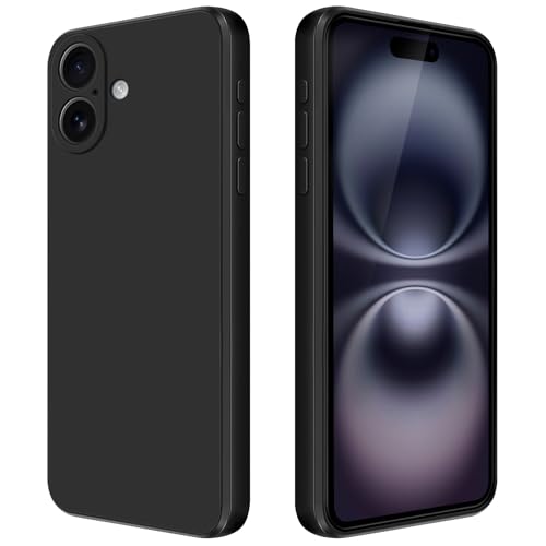 GiiYoon Hülle Kompatibel mit iPhone 16 Plus, Hochwertiges Liquid Silicone Case, Rundumschutz Handyhülle, Kratzfestes Weiches Mikrofaserfutter- Schwarz GiiYoon Hülle Kompatibel mit iPhone 16 Plus, Hochwertiges Liquid Silicone Case, Rundumschutz Handyhülle, Kratzfestes Weiches Mikrofaserfutter- Schwarz von GiiYoon