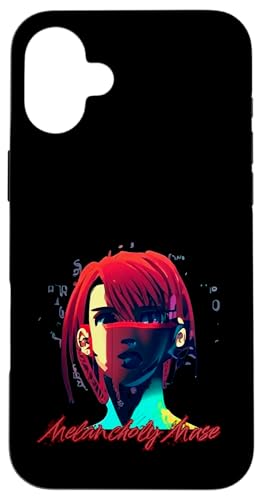 Anime Damen Mädchen Bunt Hülle für iPhone 16 Plus Anime Damen Mädchen Bunt Hülle für iPhone 16 Plus von Gilbium
