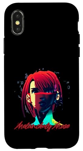 Anime Damen Mädchen Bunt Hülle für iPhone X/XS von Gilbium