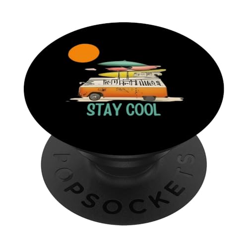 Bleiben Sie im Sommer kühl PopSockets Klebender PopGrip von Gilbium