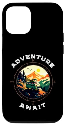 Das Abenteuer erwartet Sie Hülle für iPhone 12/12 Pro Das Abenteuer erwartet Sie Hülle für iPhone 12/12 Pro von Gilbium