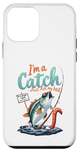 Fischen lustig Ich bin ein Fang Frag einfach meinen Köder Hülle für iPhone 12 mini Fischen lustig Ich bin ein Fang Frag einfach meinen Köder Hülle für iPhone 12 mini von Gilbium