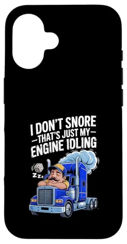 I Don't Snore That's just my engine idling Hülle für iPhone 16 I Don't Snore That's just my engine idling Hülle für iPhone 16 von Gilbium