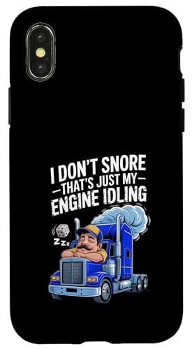 I Don't Snore That's just my engine idling Hülle für iPhone X/XS I Don't Snore That's just my engine idling Hülle für iPhone X/XS von Gilbium