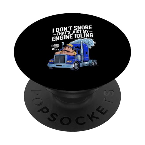 I Don't Snore That's just my engine idling PopSockets Klebender PopGrip I Don't Snore That's just my engine idling PopSockets Klebender PopGrip von Gilbium