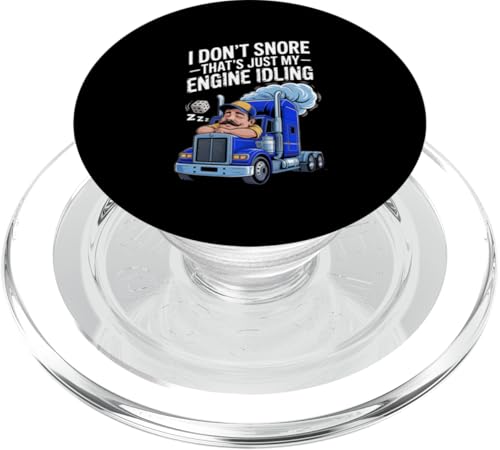 I Don't Snore That's just my engine idling PopSockets PopGrip für MagSafe I Don't Snore That's just my engine idling PopSockets PopGrip für MagSafe von Gilbium