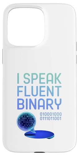 Lustiger Programmierer I Speak Fluent Binary Hülle für iPhone 15 Pro Max Lustiger Programmierer I Speak Fluent Binary Hülle für iPhone 15 Pro Max von Gilbium