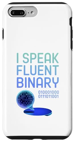Lustiger Programmierer I Speak Fluent Binary Hülle für iPhone 7 Plus/8 Plus Lustiger Programmierer I Speak Fluent Binary Hülle für iPhone 7 Plus/8 Plus von Gilbium