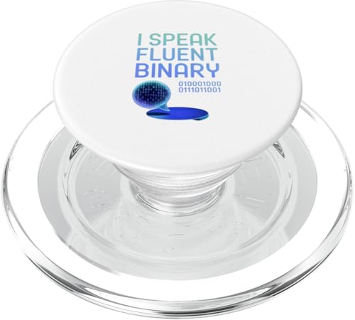 Lustiger Programmierer I Speak Fluent Binary PopSockets PopGrip für MagSafe Lustiger Programmierer I Speak Fluent Binary PopSockets PopGrip für MagSafe von Gilbium