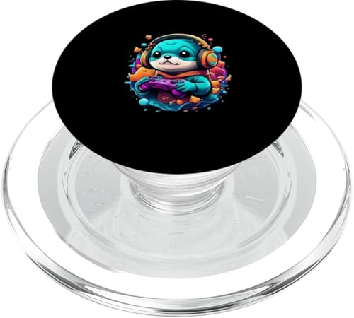 Otterly konzentriert sich aufs Spielen PopSockets PopGrip für MagSafe von Gilbium