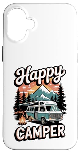 Viel Spaß beim Camper Camping Hülle für iPhone 16 Plus Viel Spaß beim Camper Camping Hülle für iPhone 16 Plus von Gilbium
