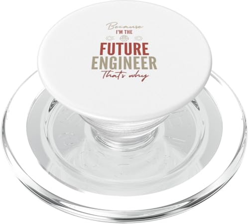 Weil ich der zukünftige Ingenieur bin, deshalb PopSockets PopGrip für MagSafe Weil ich der zukünftige Ingenieur bin, deshalb PopSockets PopGrip für MagSafe von Gilbium