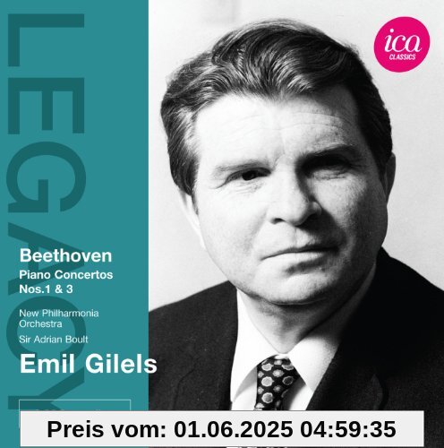 Klavierkonz. 1 & 3 von Gilels