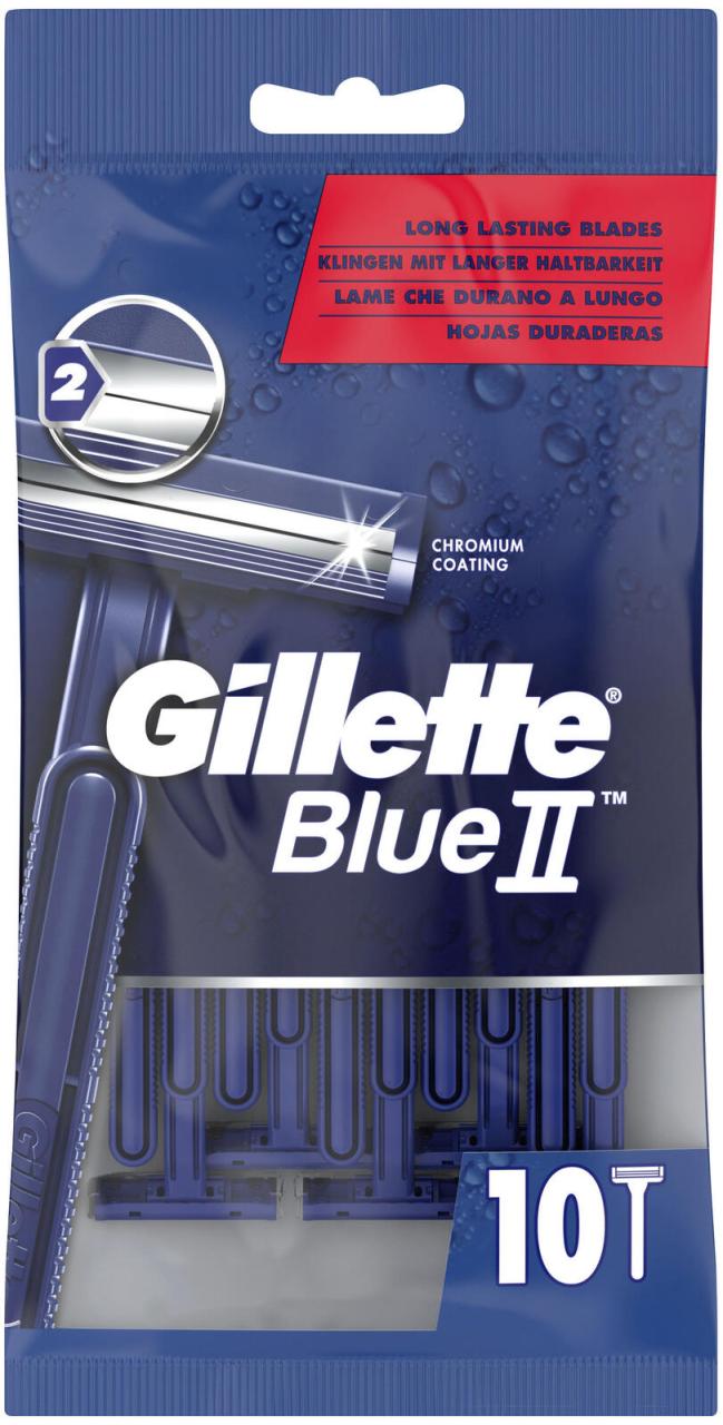 Gillette Blue II Einwegrasierer 10 St. von Gillette