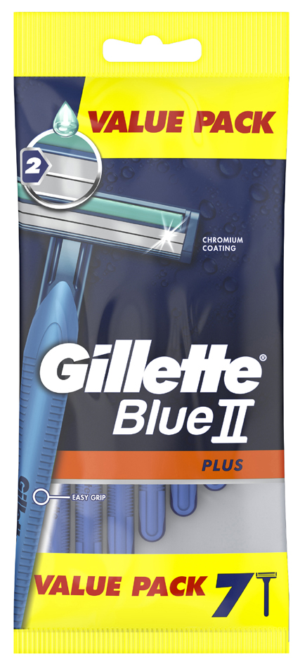 Gillette Einwegrasierer Blue II Plus, 7er Pack Gillette Einwegrasierer Blue II Plus, 7er Pack von Gillette