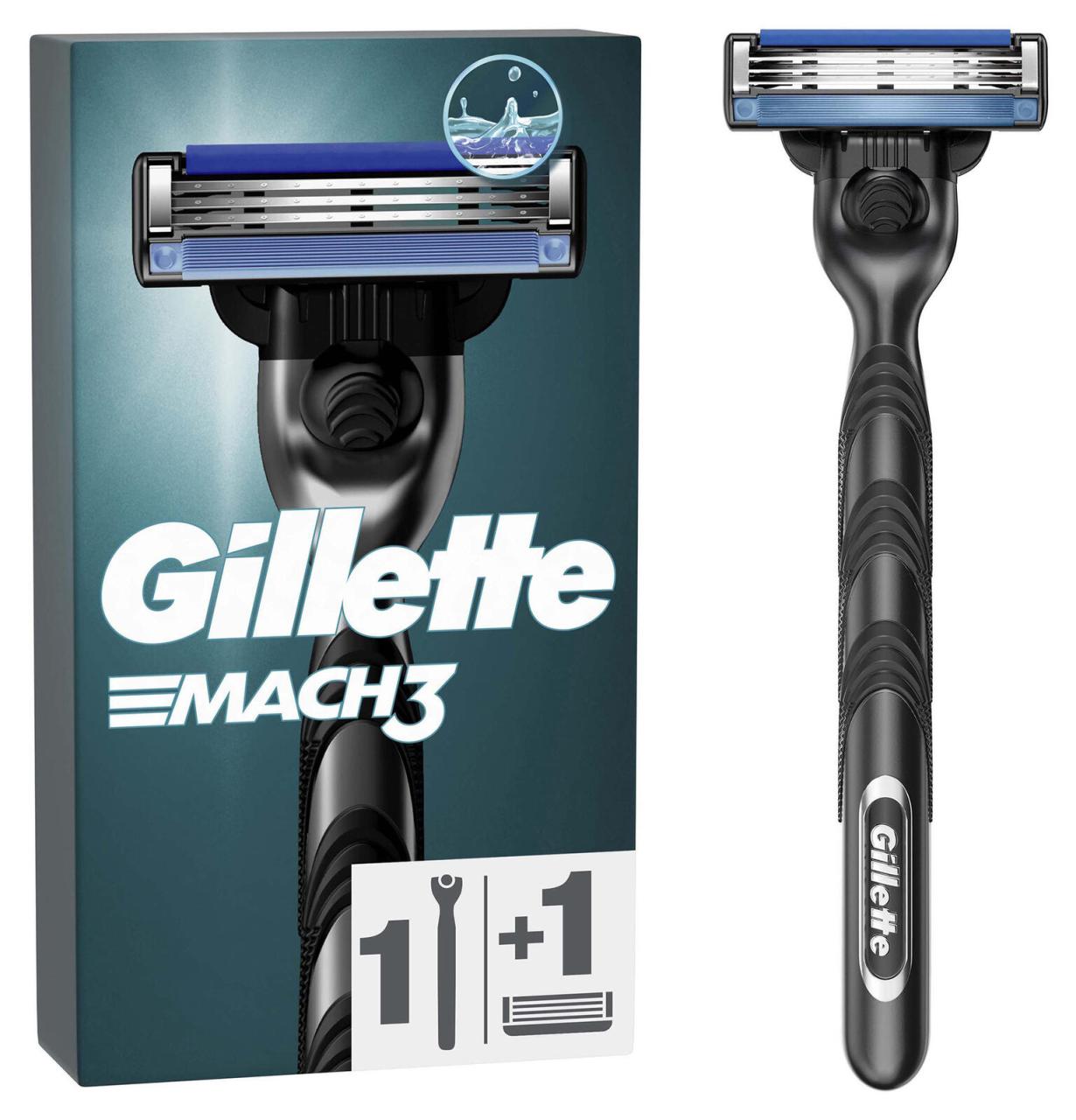 Gillette Mach3 Rasierer Herren 1 St. Gillette Mach3 Rasierer Herren 1 St. von Gillette
