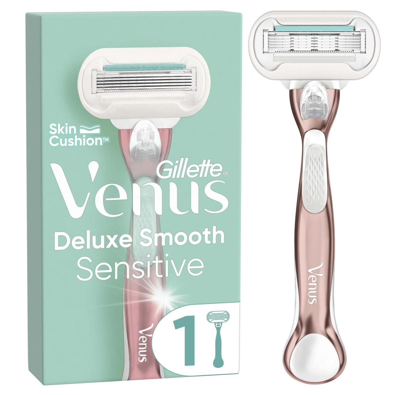 Gillette Venus Deluxe Smooth Sensitive Damen Rasierer 1 St. Gillette Venus Deluxe Smooth Sensitive Damen Rasierer 1 St. von Gillette