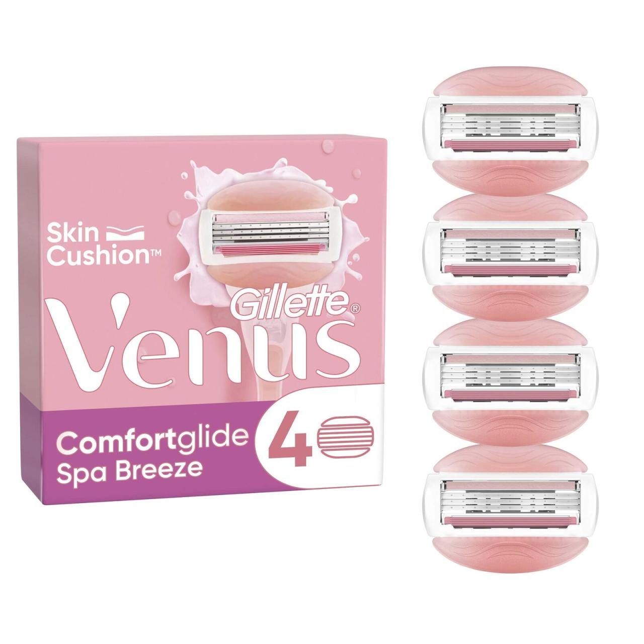 Gillette Venus Comfortglide Spa Breeze Rasierklingen 4 St. Gillette Venus Comfortglide Spa Breeze Rasierklingen 4 St. von Gillette